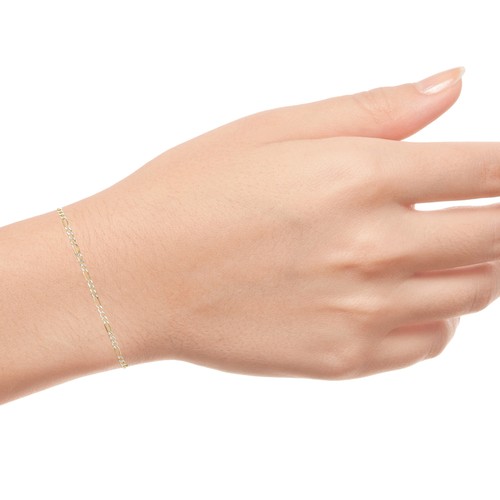 14k gelbgold solide - 14k, 2.5mm