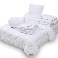 4-Jahreszeiten Bettdecke Steppbett Ganzjahresdecke Bett Zudecke Kopfkissen