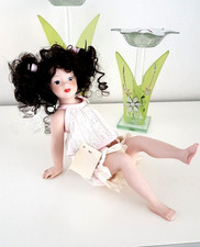 Skulptur Vollporzellan 20 cm Skulptur Dekoration, Künstlerpuppe Marie, wie neu