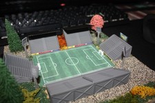 Fussballplatz Spur N 1:160