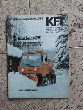 KFT Kraftfahrzeugtechnik 2/1986 Test Wartburg 353 mit Campinganhänger Aller 300