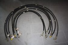 7 St. Hydraulikschläuche Case Bagger, Länge 2-3 m, JIC 1-1/16, 17/16, John Deere