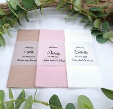 Servietten Banderole * Taufe *