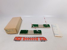 Piko Modellbahn VEB DDR H0 Modell Bahnübergang B 4 sehr gut+OVP #EA886-0,5