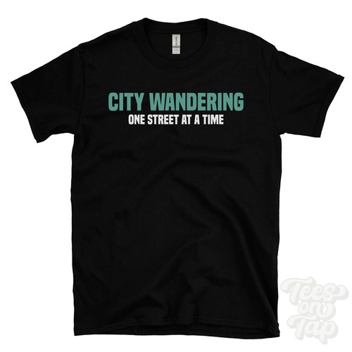 City wandering one street - one, at