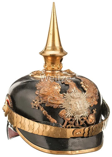 Anhalt pickelhaube für - pickelhaube, einen