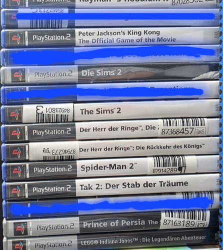 Ps2 spiele sammlung herr - spiele,