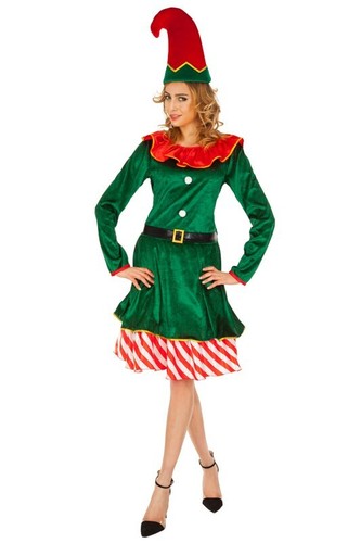 Kostüm weihnachtselfe wichtel - kostüm,