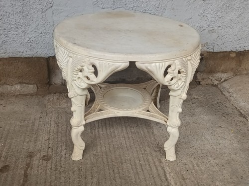 Vintage gartentisch 80er post - gartentisch,