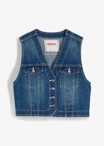 Jeansweste mit stretch 48 - mit,