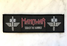 Manowar Patch Aufnäher Sign