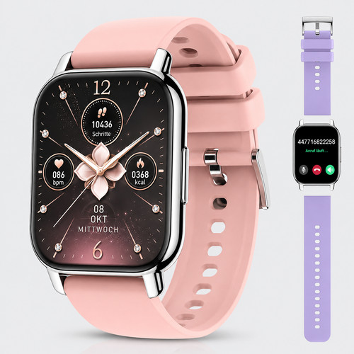 Smartwatch damen rosa - smartwatch,