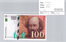 Schein Frankreich 100 Francs