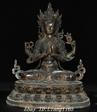 Old tibet purple bronze gold - tibet, 4
