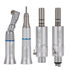 Dental Low Speed Handpiece Air Motor Straight Contra Angle Handstück 2/4Loch AS