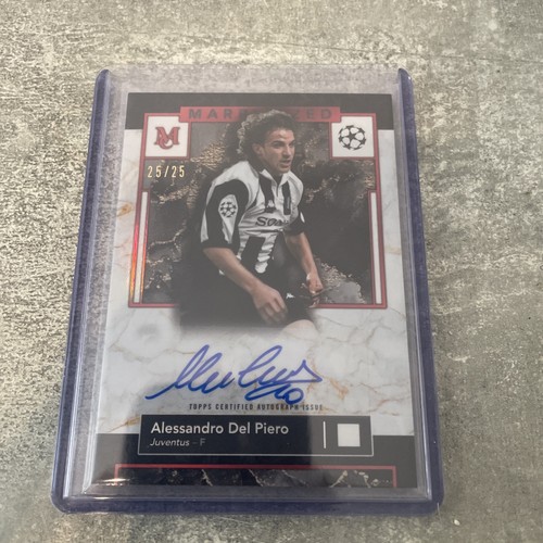 Del piero auto topps - piero, /25