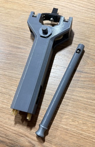 Steinschleuder mit magazin 8mm - magazin,