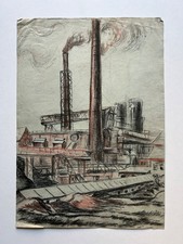 Zeichnung Landschaft mit