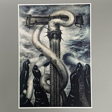 H.R. GIGER SCI-FI FANTASY BIOMECHANISCHE KUNST BILD POSTER