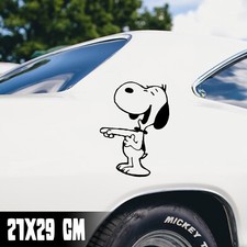 AUTO AUFKLEBER "SNOOPY LOL"