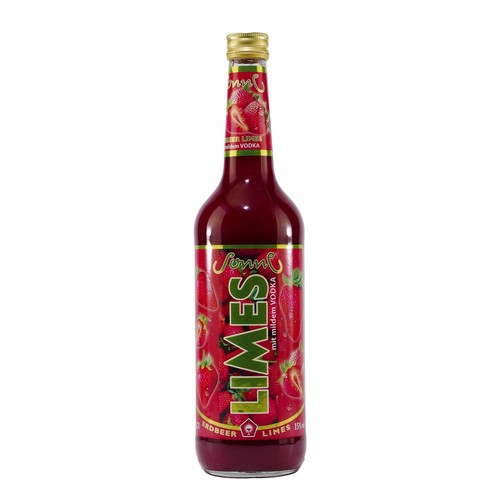 Sonne erdbeer limes likör - erdbeer-limes,