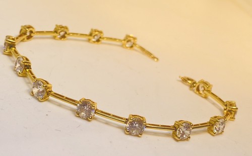 Armband gold 585 5cm - gold,