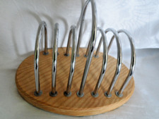 Großer Toastständer aus Holz