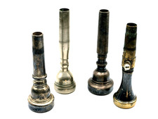 Mundstücke Trompete Set von 4