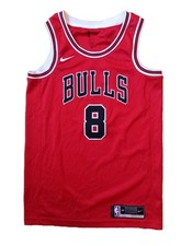 Nike Zach Lavine Chicago Bulls Swingman Jersey Trikot NBA rot red Sz. S 40