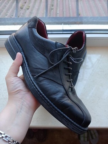 Men clarks heels black - clarks, leather