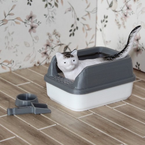 Miniatur katzenklo katze - katzenklo,