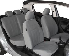 Maßgefertigte Kunstleder Sitzbezüge in Grau für Renault Twingo I II 