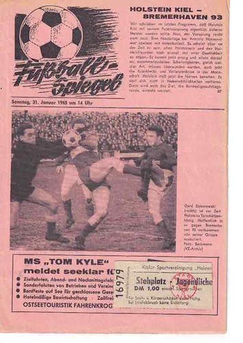 Fussball programmheft 64 - fussball-programmheft,