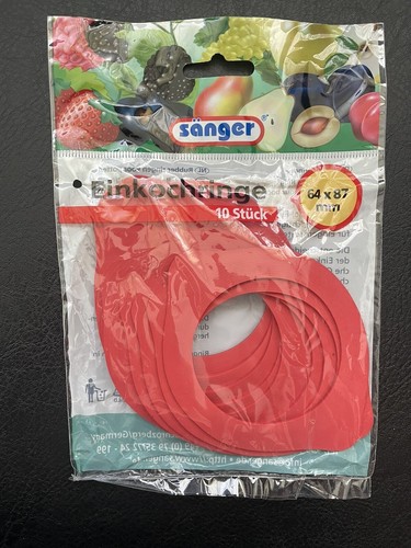 Sänger gummiring einmach - 10,