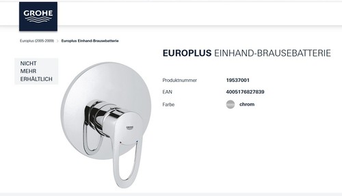 Grohe europlus - grohe,