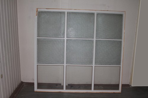 Altes fenster mit rahmen holz - altes,