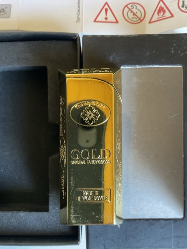 Gas feuerzeug automatik gold - feuerzeug,
