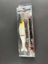 Jackson Real Dive 125 Hardbait 12,5cm 26g Albino Tauchend Wobbler Angeln