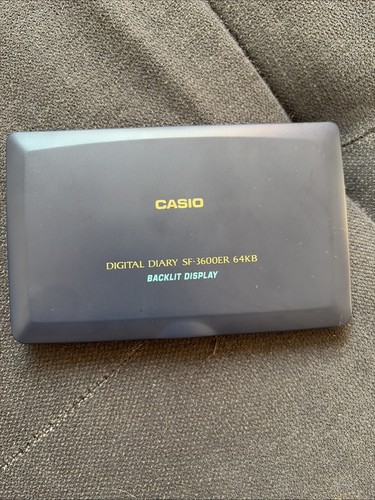 Casio digital diary - casio, sf