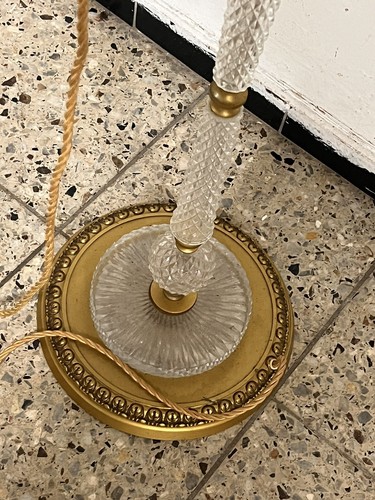 Design stehampe kristallglas - design,