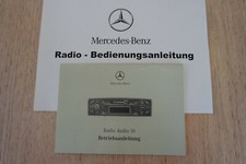 original Mercedes-Benz BECKER Radio Bedienungsanleitung AUDIO 10  BE6019 BE6021