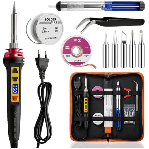 Lötkolben set 100w - led, lcd