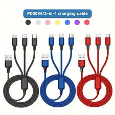 3-in-1 Schnellladekabel –