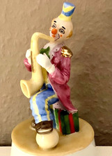 SPIELUHR*Clown*Spieldose*Porze