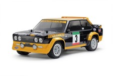 Tamiya 300051428 Fiat 131 Abarth Rally Karosserie 1:10 unlackiert