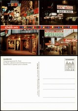 Ansichtskarte St. Pauli-Hamburg Reeperbahn Bei Nacht TABU Poseidon 4 Bild 1980