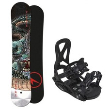 TRANS Pirate Kinder Snowboard Set 115 cm inkl. Bindung Kid Junior Board NEU