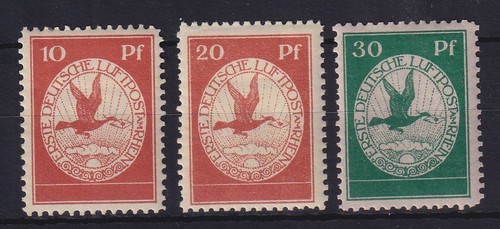 Reich 1912 flugpostmarken - reich,