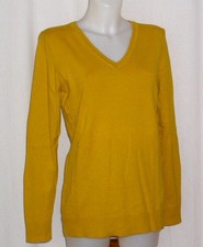 S.Oliver ~ Damen Pullover ~ Gr. 40 ~ gelb bis ockerfarben
