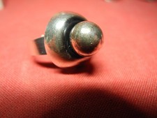 original alter Silberring